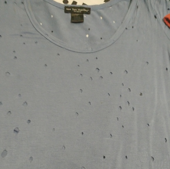 Forever 21 & SeeYou Monday XS & Small Tee๐๐ ๐ - Picture 6 of 8